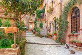 En un pueblo de Toscania