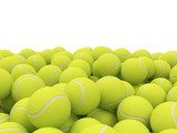 Mil de pelotas de tenis