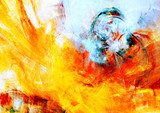 Explosión Cromática en Movimiento