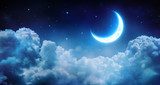 Magia nocturna bajo la luna creciente