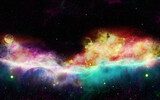 Nebulosa Cósmica Multicolor