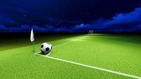 Noche Estrellada en el Campo de Fútbol