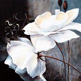 Susurros en pétalos blancos