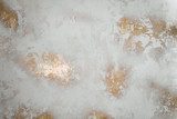 Textura estética de paredes con brillo metálico