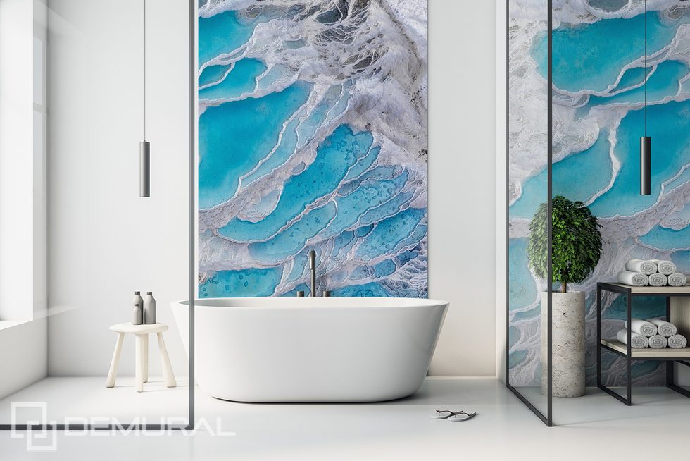 La mezcla de mares - belleza condensada Fotomurales para cuarto de baño Fotomurales Demural