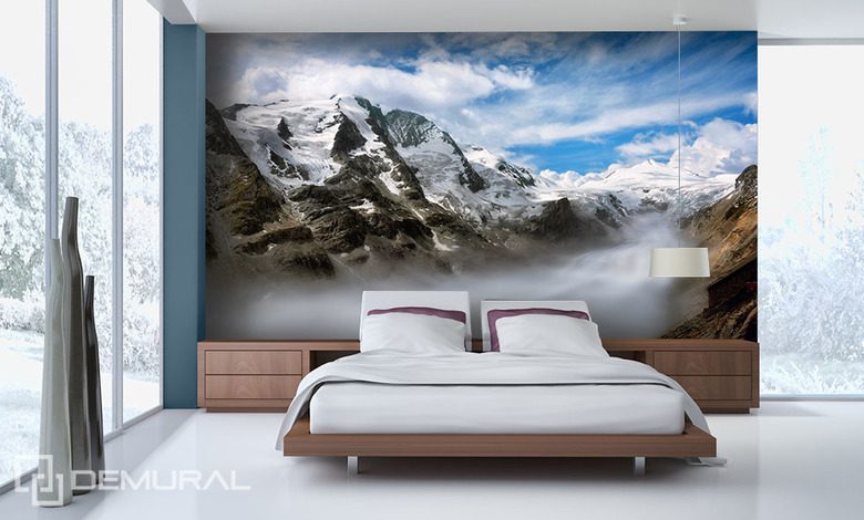 valle en las nubes fotomurales para dormitorio fotomurales demural