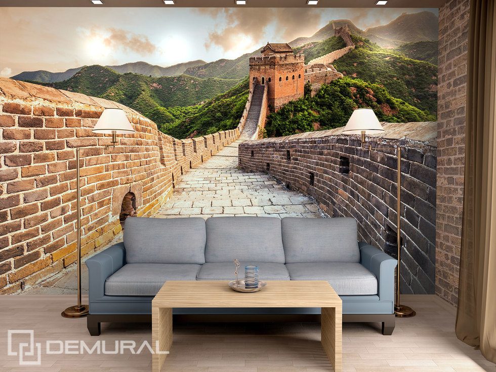 Entre las grandes murallas de China Fotomurales orientales Fotomurales Demural