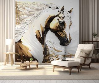 un caballo con melena suelta fotomurales animales fotomurales demural
