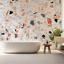 Toque-de-mosaico-en-un-interior-moderno-fotomurales-texturas-fotomurales-demural