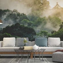 Niebla-matutina-sobre-la-selva-tropical-fotomurales-para-salon-fotomurales-demural