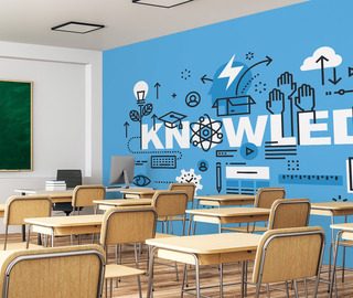 energia educativa en un estilo moderno fotomurales para la oficina fotomurales demural