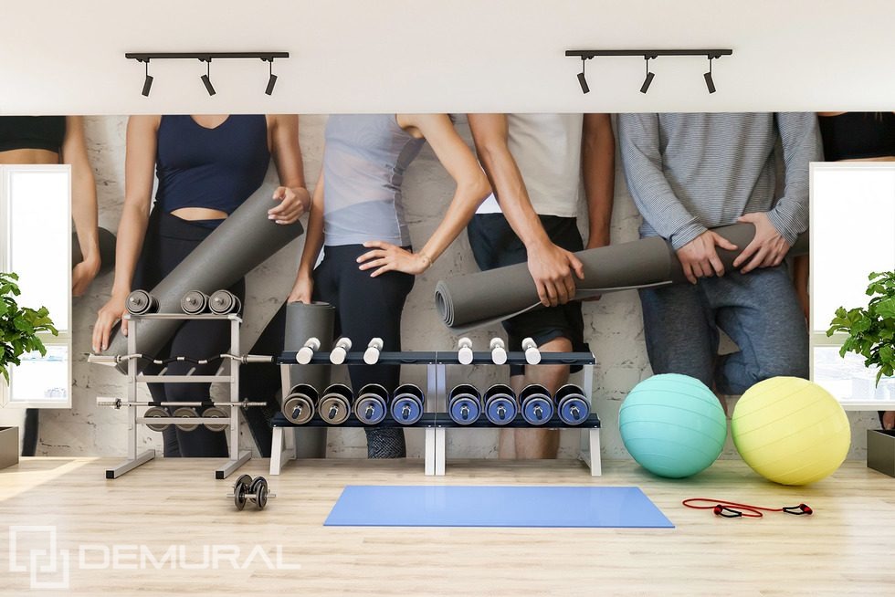 Energía y movimiento en un estilo moderno Fotomurales Deporte Fotomurales Demural