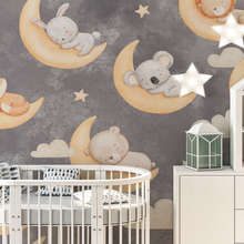 Dulces-suenos-con-amigos-del-bosque-fotomurales-para-cuarto-de-ninos-fotomurales-demural