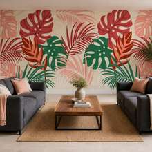 Hojas-artisticas-en-un-diseno-decorativo-fotomurales-para-salon-fotomurales-demural
